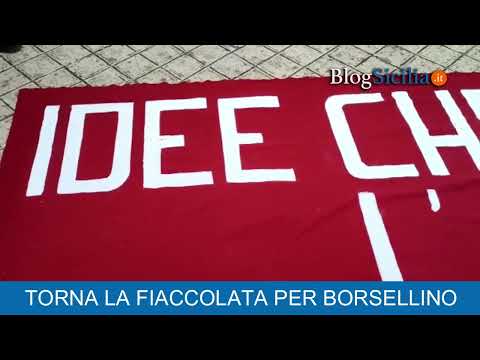 Torna la fiaccolata per Borsellino