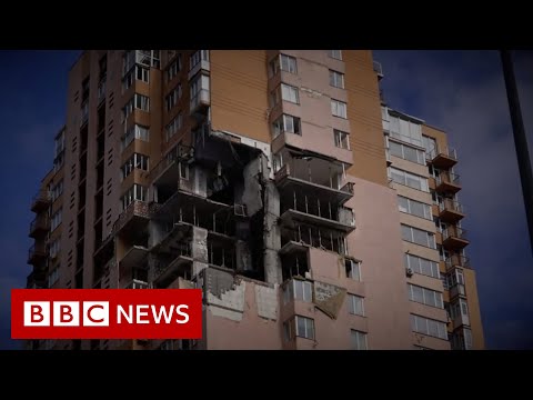 The Ukrainians hoping to repair Russian rocket damage to their homes – BBC News