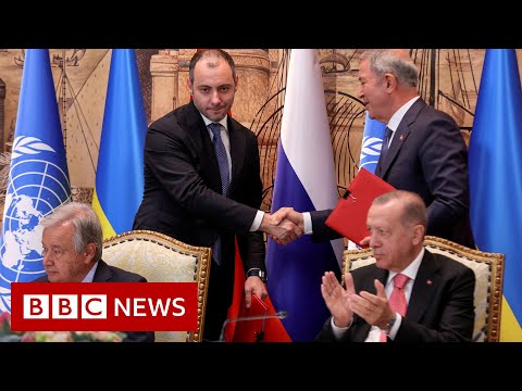 Ukraine and Russia sign ‘vital’ grain deal – BBC News