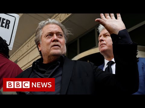 Donald Trump’s former adviser Steve Bannon guilty of contempt of Congress – BBC News