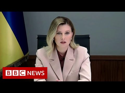 ‘Ukraine is under constant stress’ says First Lady Olena Zelenska – BBC News