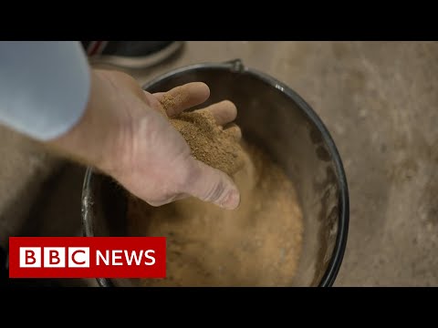 How the world’s first sand battery stores green power – BBC News