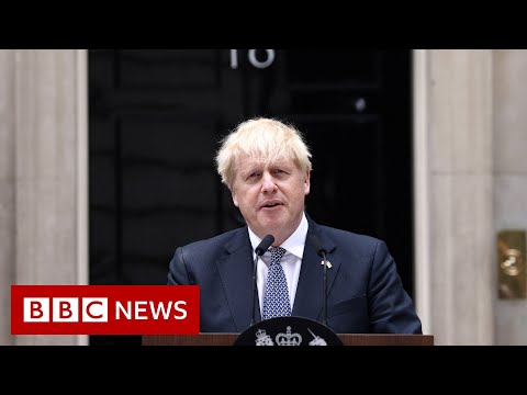 UK Prime Minister Boris Johnson delivers resignation speech – BBC News