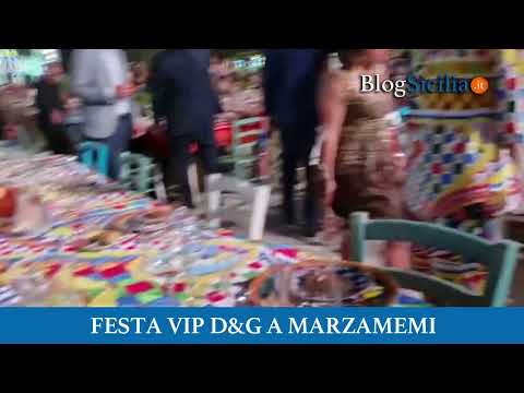 Festa Vip D&G a Marzamemi