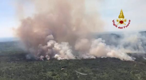 Vasto incendio devasta il Carso