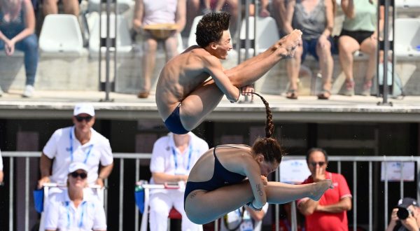 Europei tuffi, bronzo per Santoro-Pellacani nel sincro misto