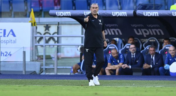 Sarri “Inter la più forte, ma la Lazio può giocarsela”