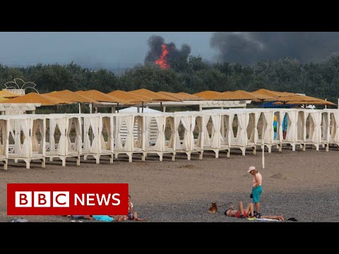 Ukraine’s Crimean fightback having ‘psychological impact’ on Russia – BBC News