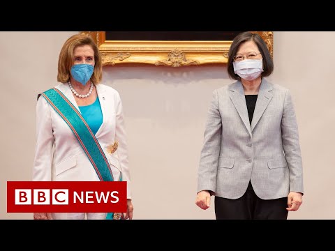 Nancy Pelosi meets Taiwan’s president in visit condemned by China – BBC News