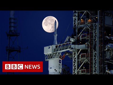 Nasa ‘hopes to launch’ Artemis rocket to Moon within week – BBC News