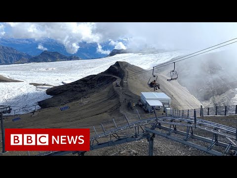 Swiss glaciers disappearing at record speed due to climate change – BBC News