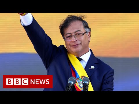 Colombia’s new president Gustavo Petro sworn into office – BBC News