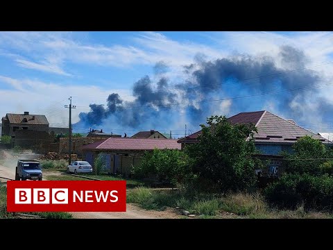 Ukraine war must end with liberation of Crimea from Russia, says Zelensky – BBC News