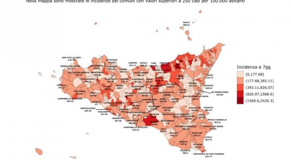 Covid, in Sicilia in calo i contagi e le ospedalizzazioni