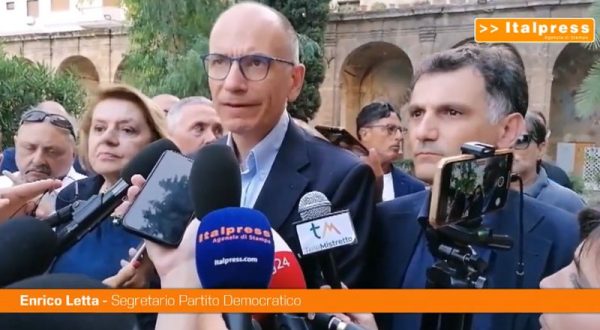 Regionali Sicilia, Letta apre la campagna elettorale del centrosinistra