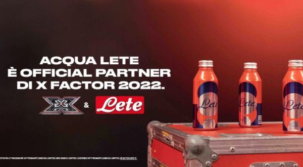 Acqua Lete è official partner di X Factor 2022