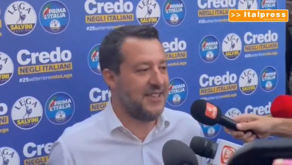 Salvini “La Russia in Italia non ha comprato nessuno, attendo le scuse di Letta e Conte”