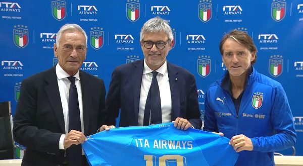 ITA Airways e Federcalcio insieme per far volare le Nazionali