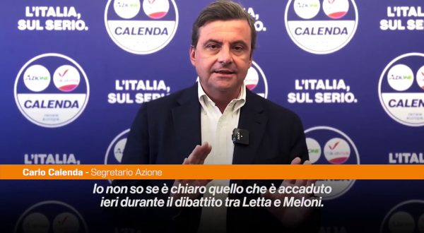 Calenda “Letta e Meloni sono a capo di finte coalizioni”