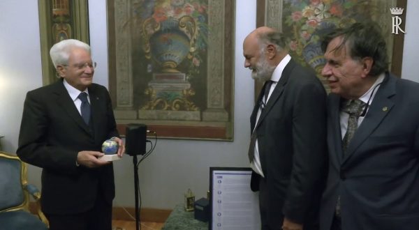 Mattarella incontra il premio Nobel per la Fisica Parisi