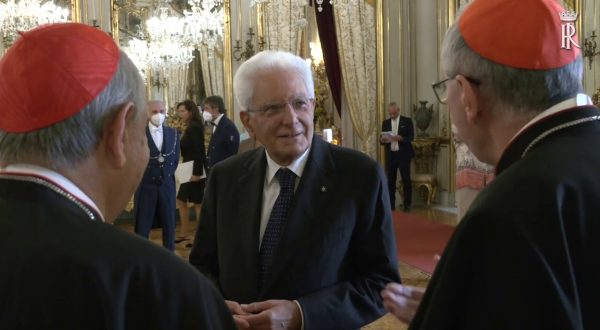 Mattarella incontra i nuovi cardinali italiani