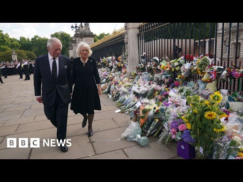 King Charles III meets crowds outside Buckingham Palace – BBC News