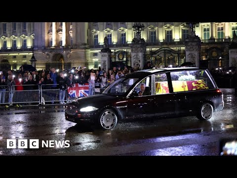 Queen Elizabeth II’s coffin lies in rest at Buckingham Palace ahead of procession – BBC News