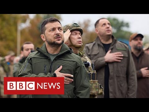 President Zelensky visits frontline as Ukraine reclaims more territory – BBC News