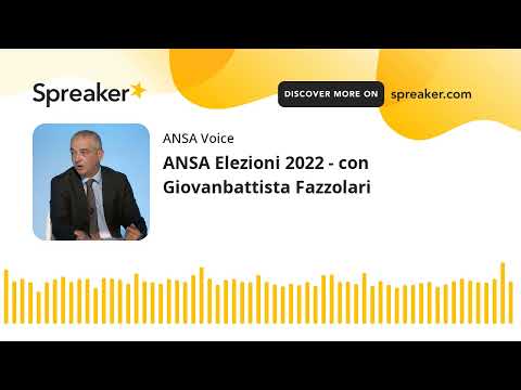 ANSA Elezioni 2022 – con Giovanbattista Fazzolari