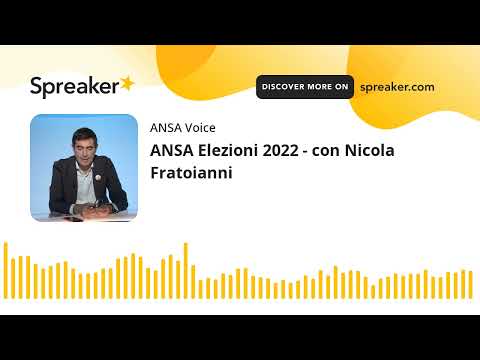 ANSA Elezioni 2022 – con Nicola Fratoianni