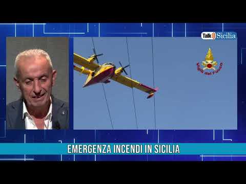 Emergenza incendi in Sicilia