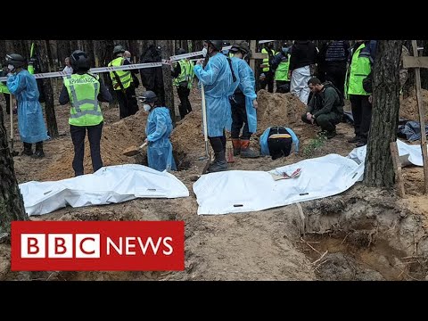 Russia accused of torture and murder after 450 graves found in east Ukraine – BBC News