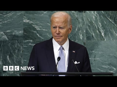 US President Biden condemns Russian invasion of Ukraine in UN speech – BBC News