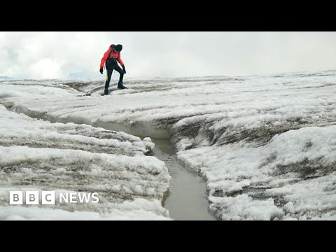 Swiss glaciers disappearing at record speed – BBC News