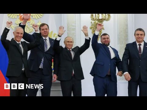 Putin declares four areas of Ukraine as Russian in illegal annexation – BBC News