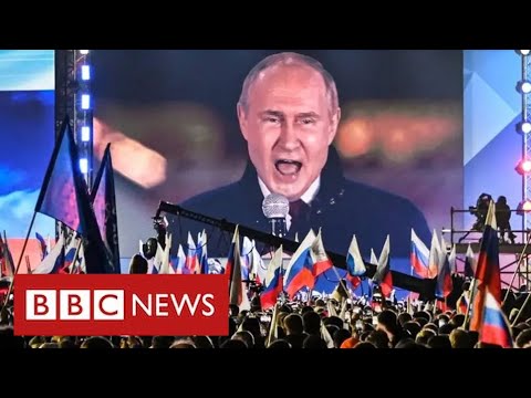 Putin annexes Ukraine regions in Europe’s biggest land grab since WW2 – BBC News