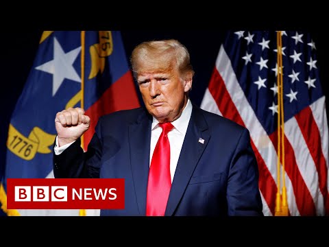 Donald Trump claims FBI staged photos during raid of his home – BBC News