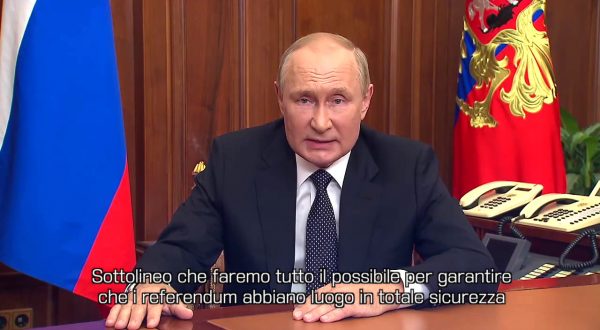 Ucraina, Putin “Appoggeremo le decisioni prese con i referendum”