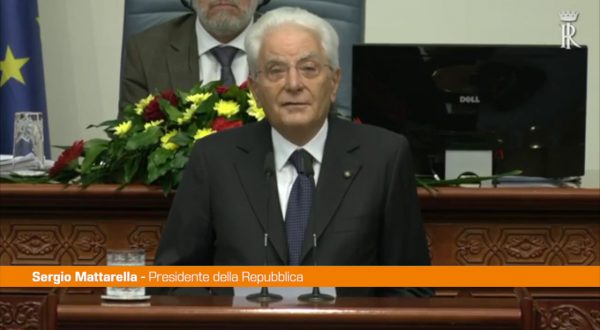 Ue, Mattarella “L’Italia sostiene l’adesione della Macedonia del Nord”