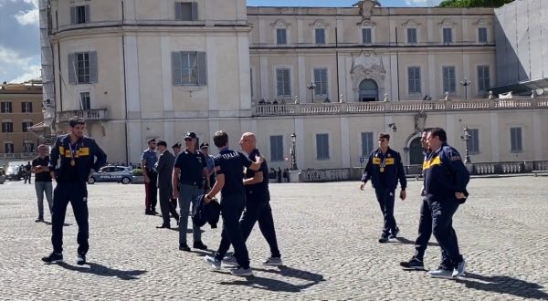 L’Italvolley campione del mondo al Quirinale