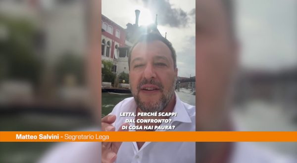 Elezioni, Salvini a Letta “Perché scappi dal confronto?”