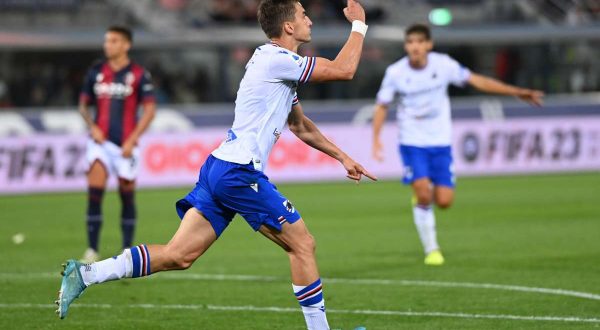 Bologna-Sampdoria 1-1, Djuricic replica a Dominguez