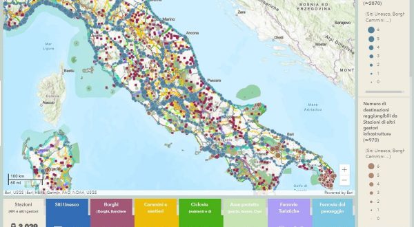 On line l’Atlante della Mobilità Dolce di Rfi e Amodo