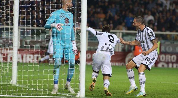 Torino-Juventus 0-1, Vlahovic decide il derby della Mole