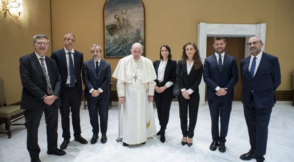 Il Papa riceve in udienza Tenderstories per il film “Kordon”