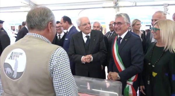 Alba, Mattarella visita la Fiera del Tartufo