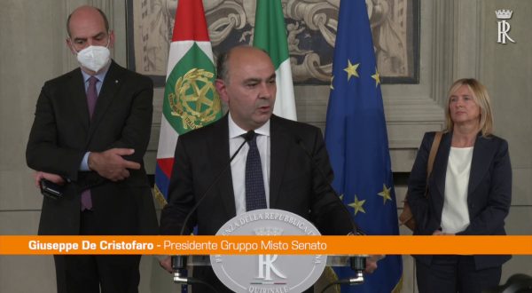 Consultazioni, Gruppo Misto “Non daremo la fiducia al Governo”