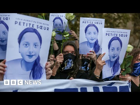 France’s far right adopts murdered schoolgirl Lola – BBC News