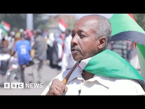 Military fires tear gas at Sudan protesters – BBC News