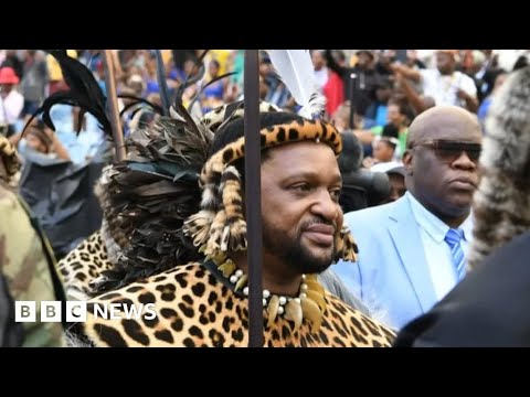 New Zulu King Misuzulu crowned in historic South Africa ceremony – BBC News